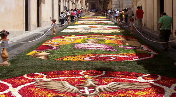 Infiorata di Spello e Perugia